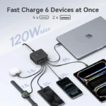 Baseus EnerFill FH21 Desktop Charging Station 4C+2U 120W US - Image 2