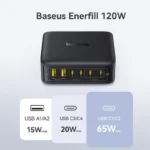 Baseus EnerFill FH21 Desktop Charging Station 4C+2U 120W US - Image 3