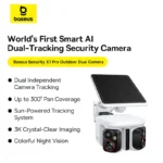Baseus Security X1 Pro Outdoor Dual Camera 3K