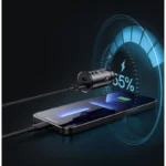 Baseus Circular Metal A+C 30W PPS Car Charger - Image 2
